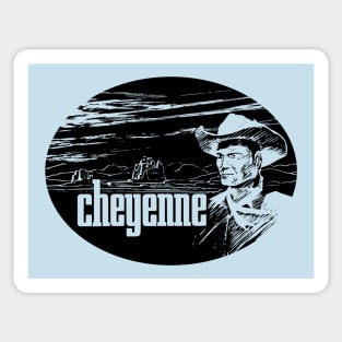 Cheyenne - Opening Credits - 50s/60s Tv Western Sticker